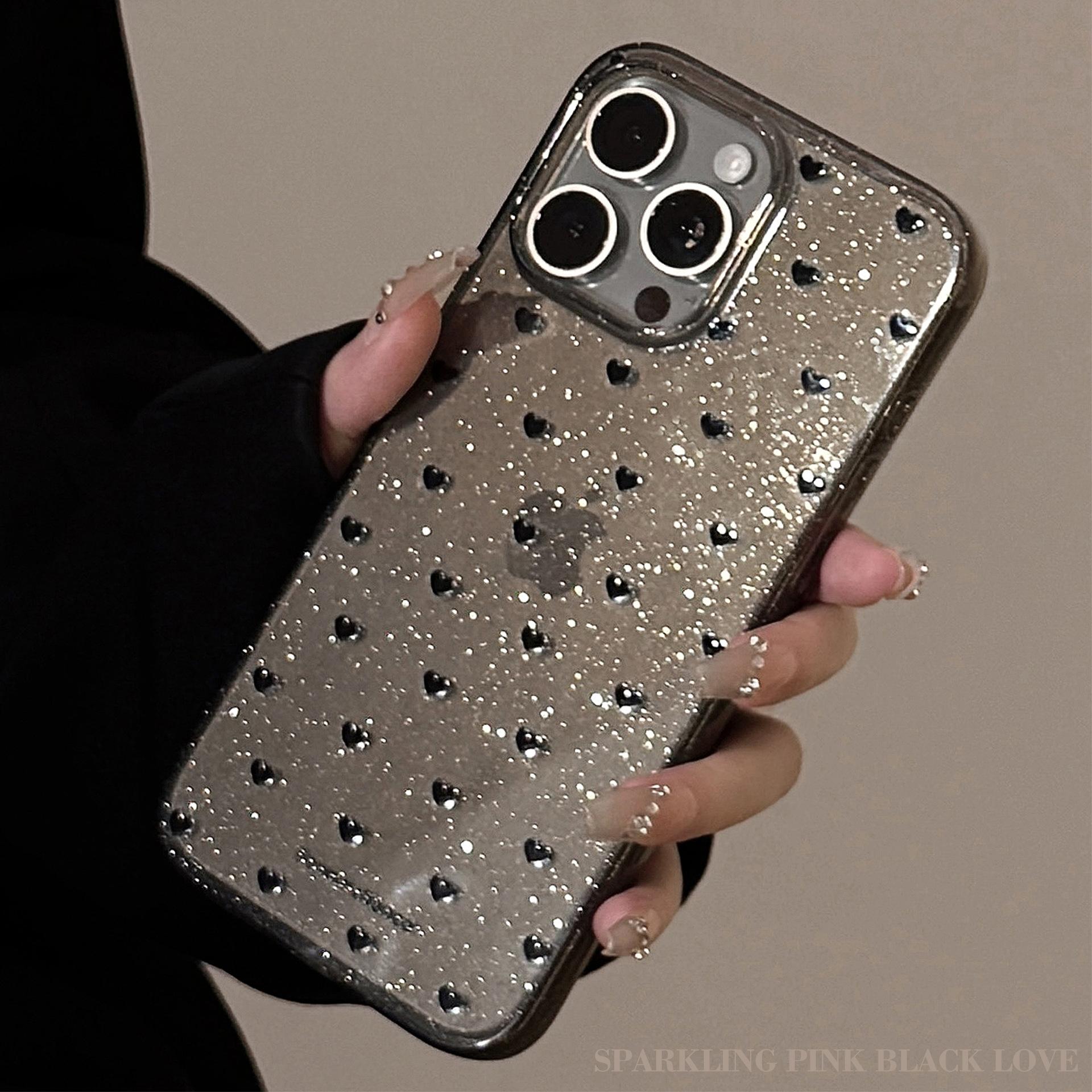 

Little Love для чехла для мобильного телефона Apple 16pro Max 14 Нишевая личность iPhone 15 Темный ветер 11 12pro max(6.7)