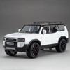 1:32 Prado SUV Automodel Speelgoed Legering Die-casting Terug 6 Deuren Kunnen Worden Geopend Geluid en Licht Off-road Voertuig Kinderen Jongen Cadeau Collectie