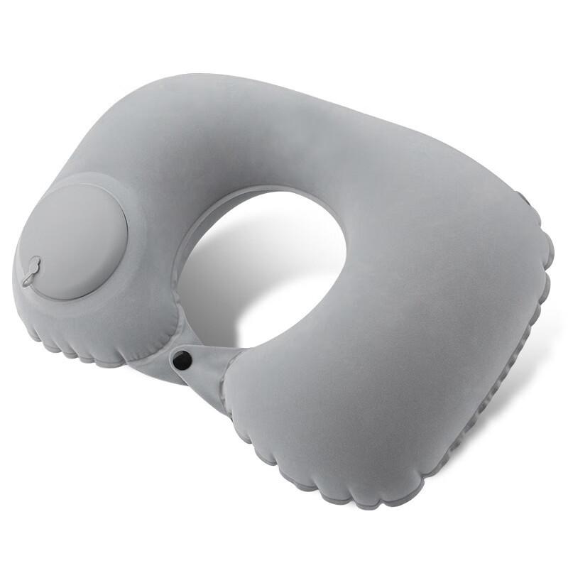 Portable Press Inflatable Travel Neck Pillow