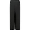 Reebok Comfortable Versatile Trendy Knitted Straight Leg Drawstring Casual Pants Unisex bottoms Black 24FRM607UGH0