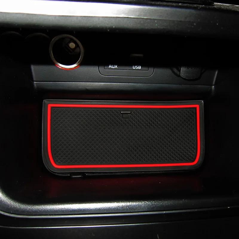 Tapete de Encaixe Antiderrapante para Kia Rio 4 Tonic X-Line FB UC 2017 2018 2019 2020 2025 2025 Tapetes Antiderrapantes para Carro Acessórios de Interior com Ranhuras