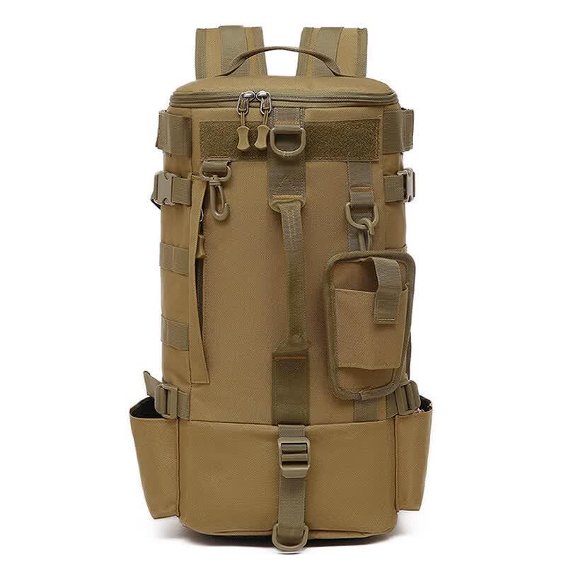 

HENGTOO Large Capacity Splash-Proof Fishing Backpack with Rod Holder 21x17x43cm