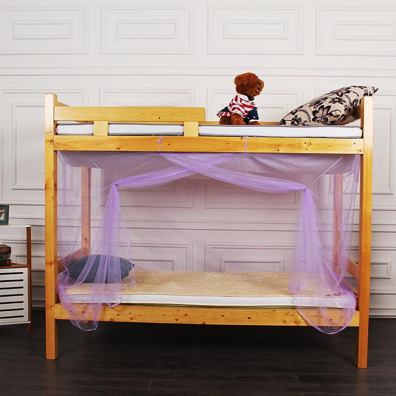 Student Dormitory Mosquito Net - Free Installation, Encrypted, Extra Dense, Single Door
