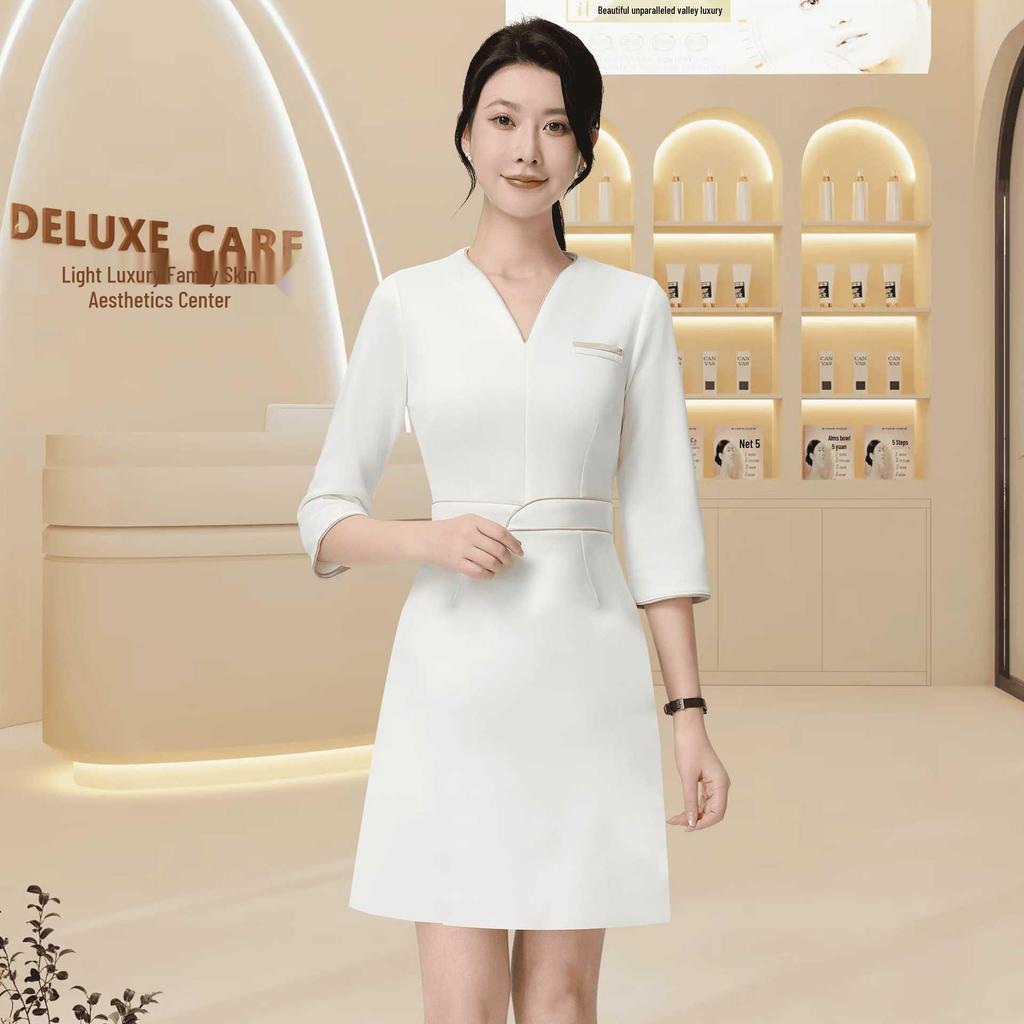 Elegant Women's Work Uniform for Beauty Salon, Hotel, and Health Academy