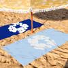 Print D-Denim T-Tear Towel Drying Bath Towel Applicable To Light Swimming Camping Yoga Beach Out