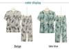 Grandma's Summer Short Sleeve Two-Piece Suit - Ice Silk Casual Wear for Middle-Aged and Elderly Women
