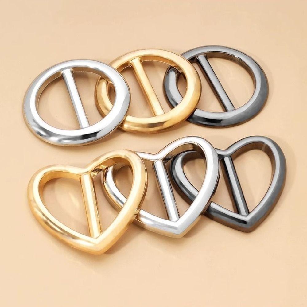 Flower Heart Clothing Corner Knotted Buckles Waist Adjustment Fixed Snap  Arab Shawl Accessories