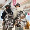 Schoolbag New Printed Backpack Women's Trend Fashion Large Capacity Backpack Junior High School Student Versatile School Bag