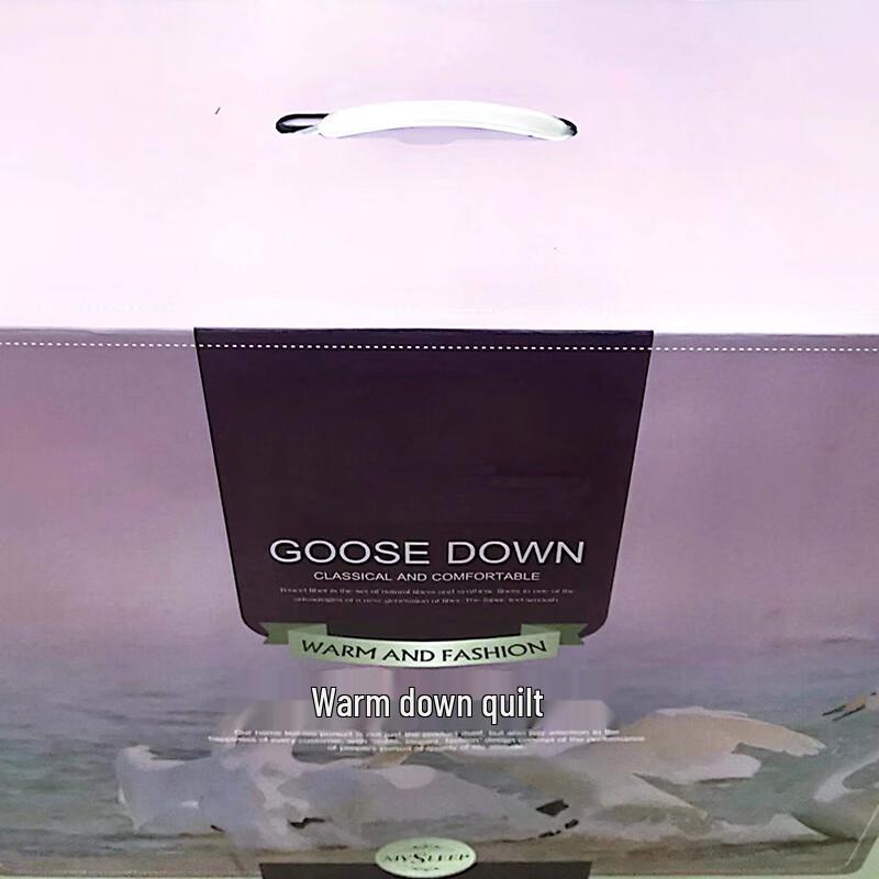 Impression Collection Warm Winter White Goose Down Comforter