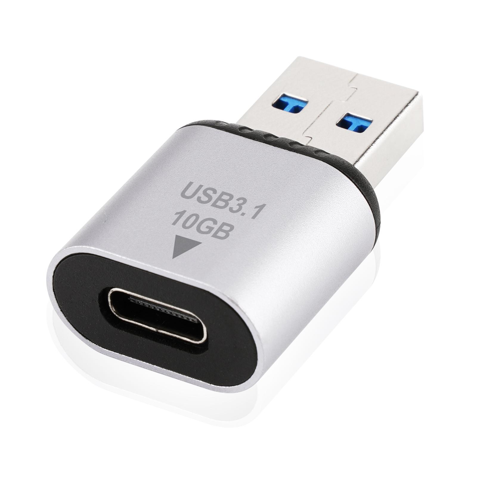 

USB 3.1 to Type C Adapter Mini Male Female Converter Type C Charging Data High Speed Transfer Connector 10Gbps