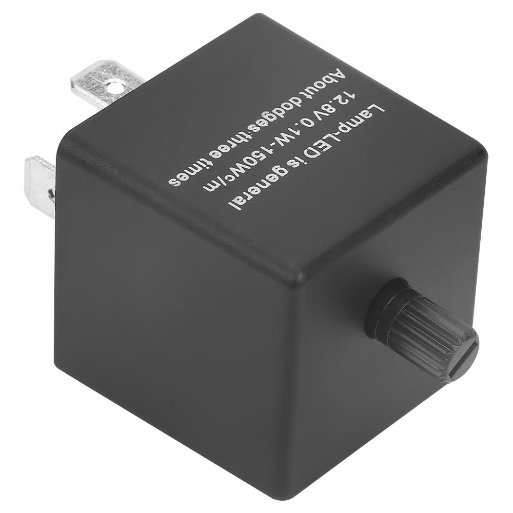 CF13 KT LED Flasher Relay 12.8 V 0.1W-150W Flash Relay Adjustable Flasher Car Blinker Systems