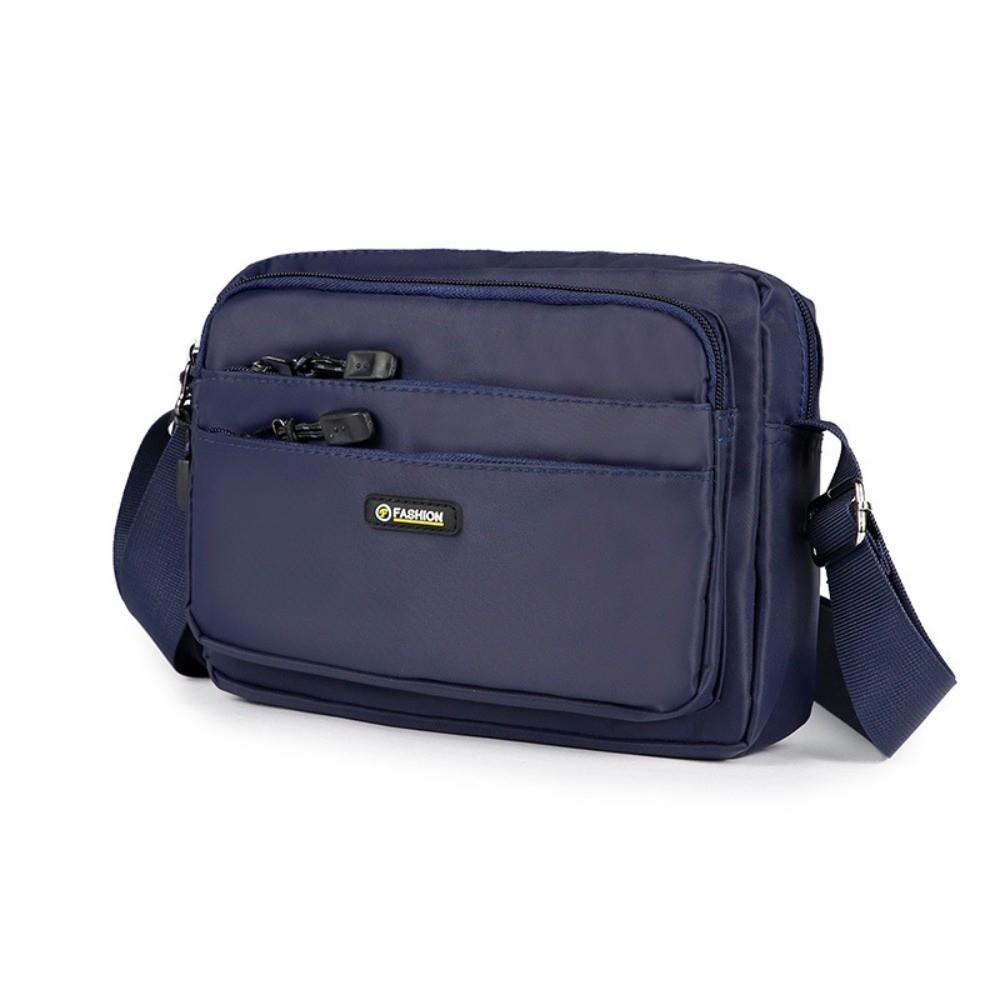 Large Capacity Men Crossbody Bag Lightweight Small Square Bag Business Shoulder Bag  Travel