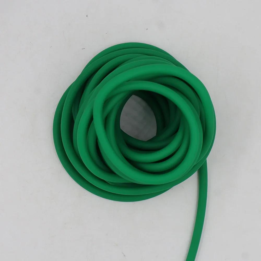 Skersmuo 2/3/4/5 mm tvirtas elastingas guminis valas guminis valas skirtas žvejybai tradiciniu lygiu apvalia elastine virve surišta valas žuvims