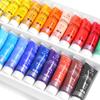 Acrylic Paint Set 15ml Each Tube Waterproof Rich Pigments 24 Colors Art Supplies for Children Students   Adults Artist