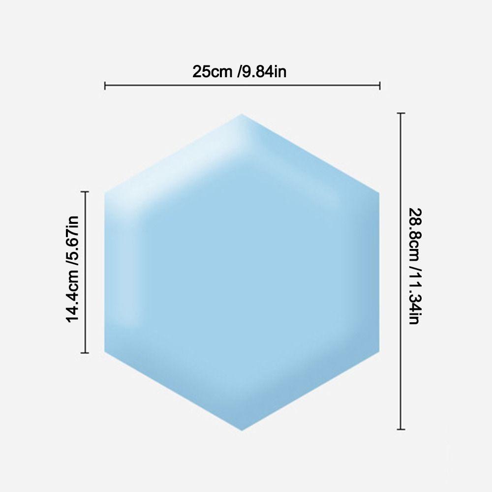 Adesivos de Parede Tatami 3D Hexagonais Anticolisão Cabeceira de Cama Bolsa Macia Autoadesiva Proteção Macia Painel de Parede de Fundo