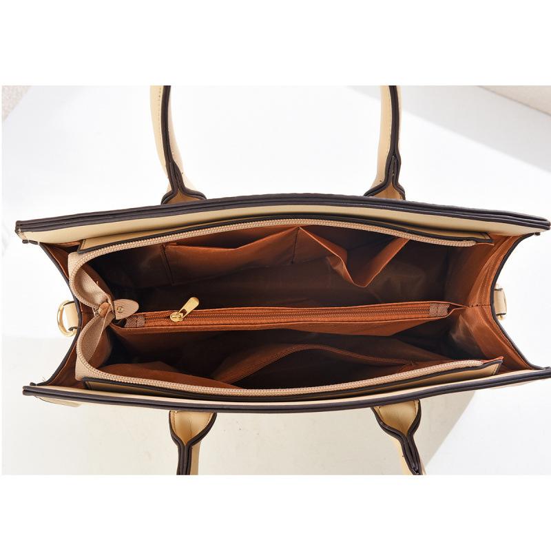 Handbag bag new briefcase large capacity commuting high sense casual fashion