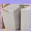 Cotton Comforter Storage Bag With Sealable Zipper For Bedroom Organization