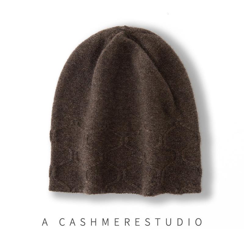 New High End Solid Color Knitted Cable Knitted Warm Fashion Heavyweight Casual Toe Cap for Women