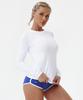 BUBBLELIME Marine Upf50+ Line Long Sleeve Rash Guard Swimsuit_F02 (A Type)