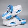 New Breathable Slide Shoes For Men Summertime Eva Clogs Garden Shoes Outside Holes Beach Slide Shoes Plush Comfort Slides Trend Clogs