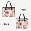 Boho Floral Butterfly Women Shoulder Tote Bag Casual Daily Portable Handbag