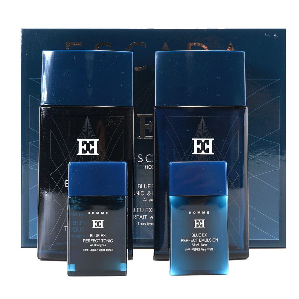 

Herbal men’s skin lotion set that corrects broken skin balance