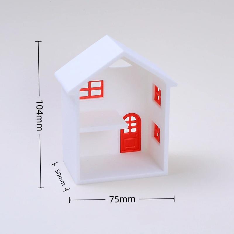 1:12 Miniatura de Casa de Muñecas Plástico Mostrador de Bar Decoración de Escena de Casa de Muñecas DIY Muebles de Cocina Juguete para Niñas Regalo