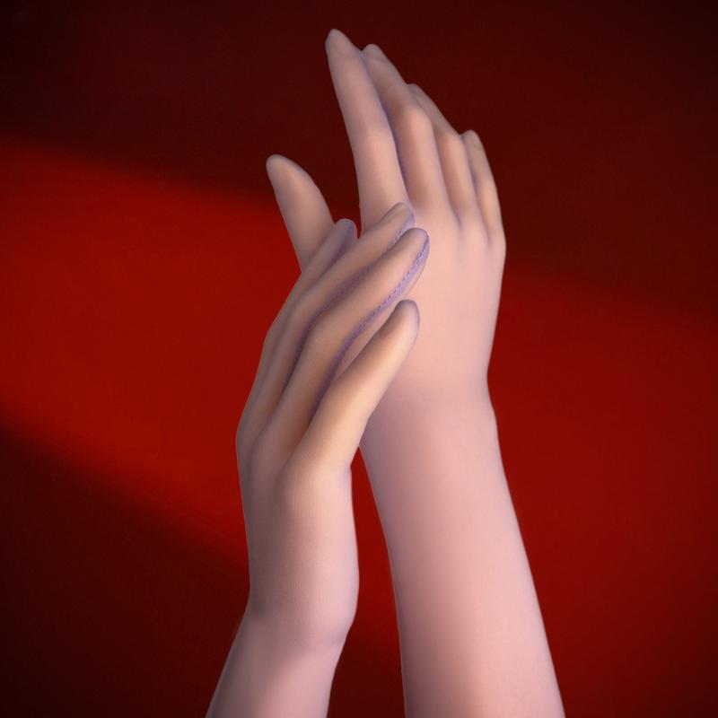 Damenhandschuhe Ultra-dünne Fingerlinge Aurora-Öl Glänzend Sexy Langärmelige Armstulpen Sonnenschutz Fünf-Finger-Handschuhe One Size