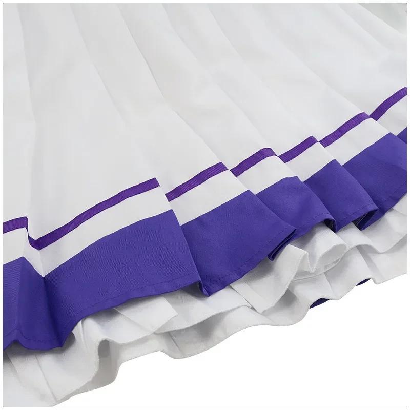 Cosplay Disfraz Anime Uma Musume Pretty Derby Uniforme Escolar Toukai Teiou Gold Ship Special Week Cosplay Lolita Vestido Marinero