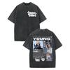 Rapper Young Miko Graphic T Shirts Unisex Women Clothing High Quality Vintage Tshirt Summer Casual Retro Cotton Short Sleeve Top