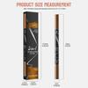 Dual-Tip Eyebrow Makeup Tool: Waterproof Pencil and Liquid Liner with Precision 4-Fork Brush for Defined Brows