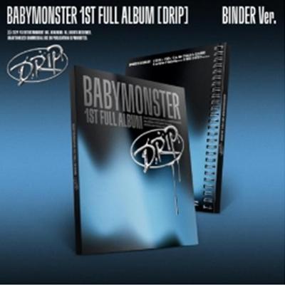 BABYMONSTER - 1. VOLLSTÄNDIGES ALBUM [DRIP] BINDER Ver.  - Veröffentlichungsdatum 01.11.2024