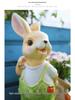 Cartoon Rabbit Flower Pot: Creative Outdoor Succulent Ornament for Gardens and Kindergartens