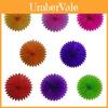 Elegant Tissue Paper Flower Hanging Fan Set For Vibrant Wedding Birthday Decor
