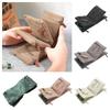 Foldable Travel Jewelry Storage Bag Multiple Compartments Clutch Bag Earrings Container  Travel