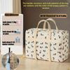 Large Capacity Storage Bag for Clothes Featuring A Cute Dog Pattern, Foldable To Save Space, Suitable for Organizing Luggage During Travel or Moving