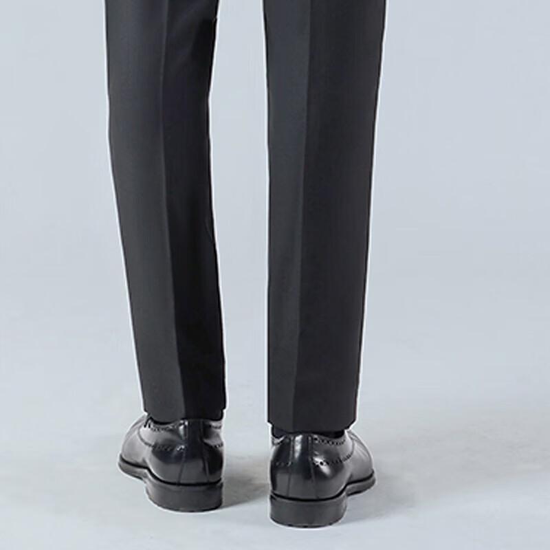 FAWODENG Men's Business Casual Straight Suit Pants