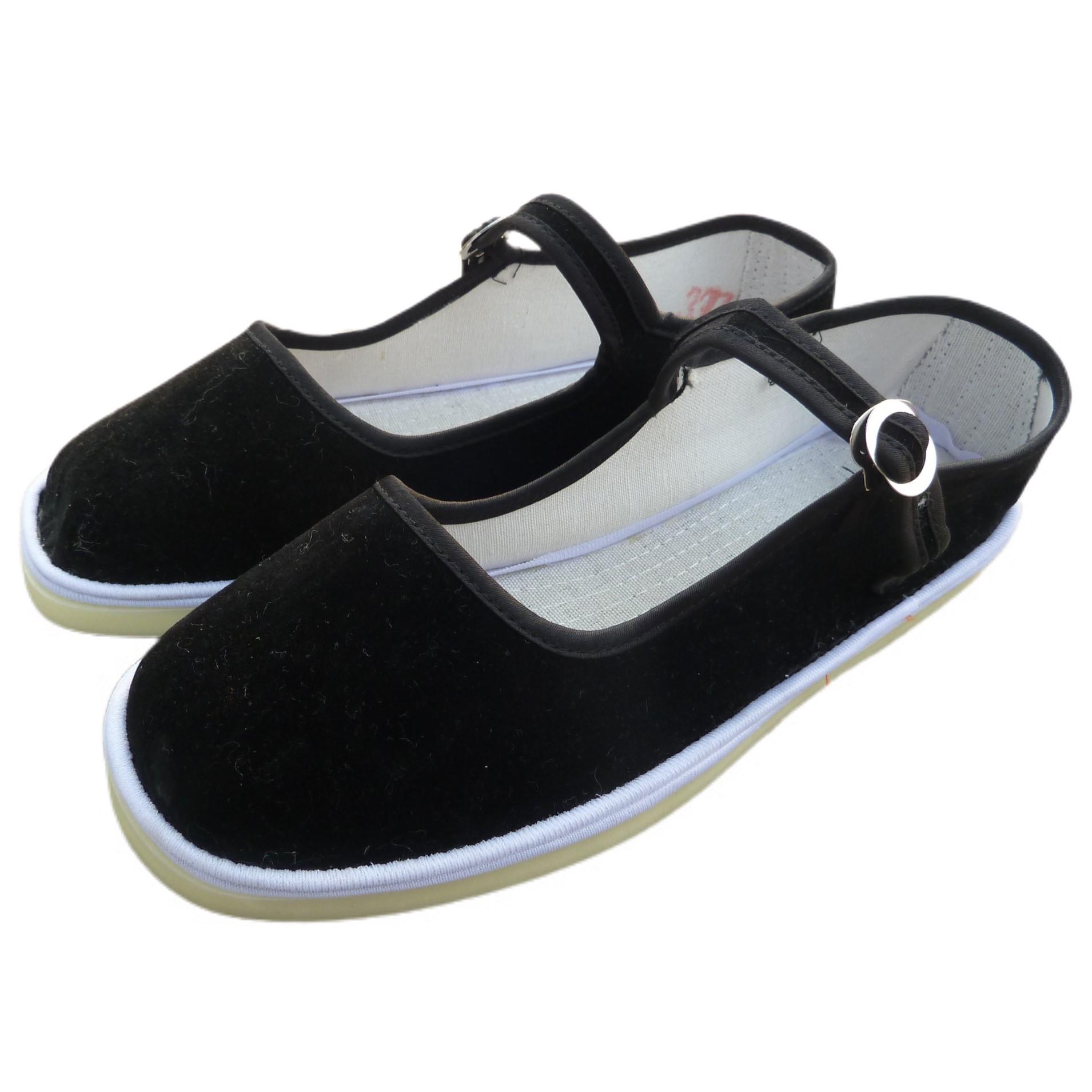 

[Various optional] beef tendon sole embroidered shoes lasagna cloth shoes black cloth shoes old Beijing cloth shoes retro retro style 34