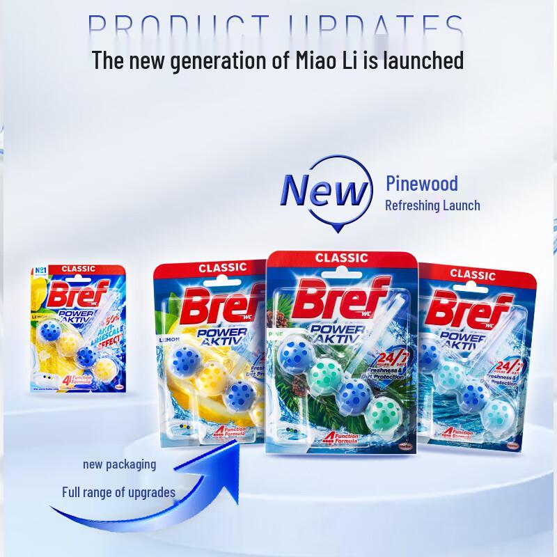 Bref Ocean Scent Toilet Bowl Cleaner