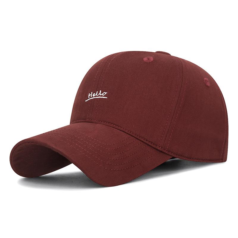 Spring Sanding Wide Brim Baseball Cap Unisex Sunscreen Youth Cap