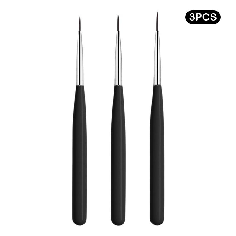 

Nail Art Liner Brushes French Line Stripes Carving Brush Diy Drawing Pen Uv Gel Brushes Painting Manicure Nail Tool Sets