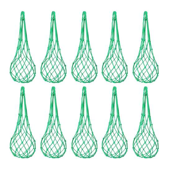 UV Resistant Fruit Support 10Pcs Watermelon Sling Nets, Weatherproof Reusable Melon Holder Space Saving Vine Mesh, Hammocks for Cantaloupe Cucumber