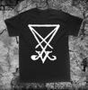 Sigil des Luzifers T-Shirt - Baphomet Pentagramm Satanisch Okkult Gotischer Ziegenbock von Mendes