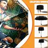Custom Name Personalized Lionel Messi Print Umbrella, Auto Open Close, 8‑Rib Sturdy Frame, Commute Camping Hiking Use, Birthday Gift