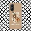 Music Violin Phone Case for Xiaomi Poco F7 Ultra X7 X6 X5 Pro X4 Gt M8 M7 Redmi 15 15C 13 13C 12 12C Soft Cover Fundas Poco F7 U