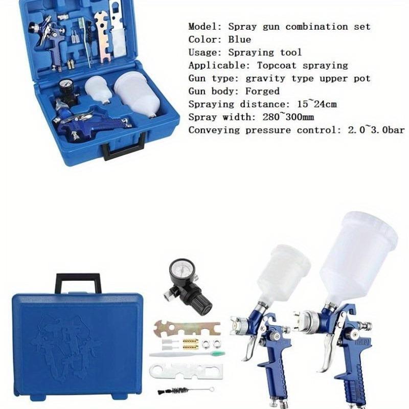 Convenient Comprehensive Automotive Top Coat Spray Gun Set for Hardware Products Exterior Decoration Furniture Woodwork