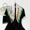 71 Small Square Scarf Silk Scarf Women's Satin Headscarf Scarf Spring and Summer Thin Printing Professional Versatile Small Silk Scarf Wholesale