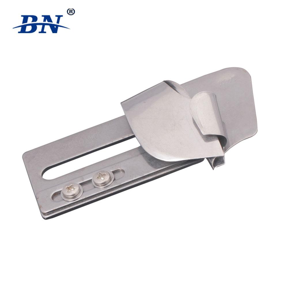 DAYU 302 Folder Double Needle Lap Seam Folder F333 Sewing Machine Parts Back Seam of Shirt or Light Weight Fabric Accessories