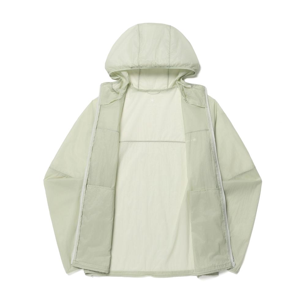 [Snowpeak] Pico Light Ultralight Women's Windbreaker Smog Khaki (S26MWTWB75)