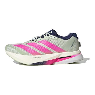 Adizero Boston 13 Casual Long Distance Running Sprint Running Shoes Men's Green Pink Blue Sneakers HQ4912
